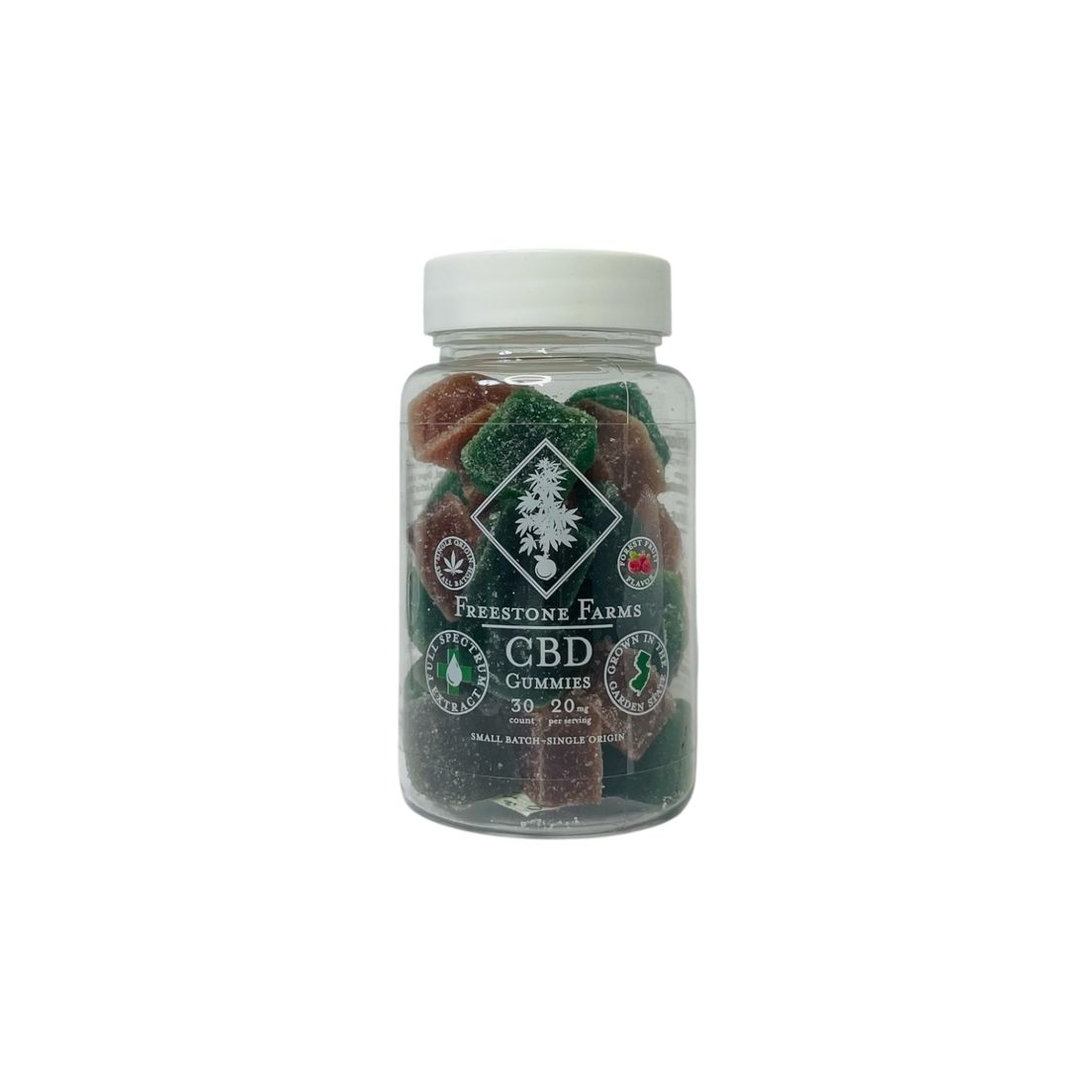 FF CBD Gummies 30ct 20 mg