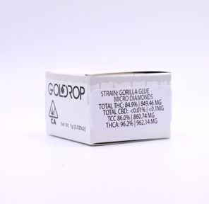 Goldrop- GORILLA GLUE 1G THCA POWDER