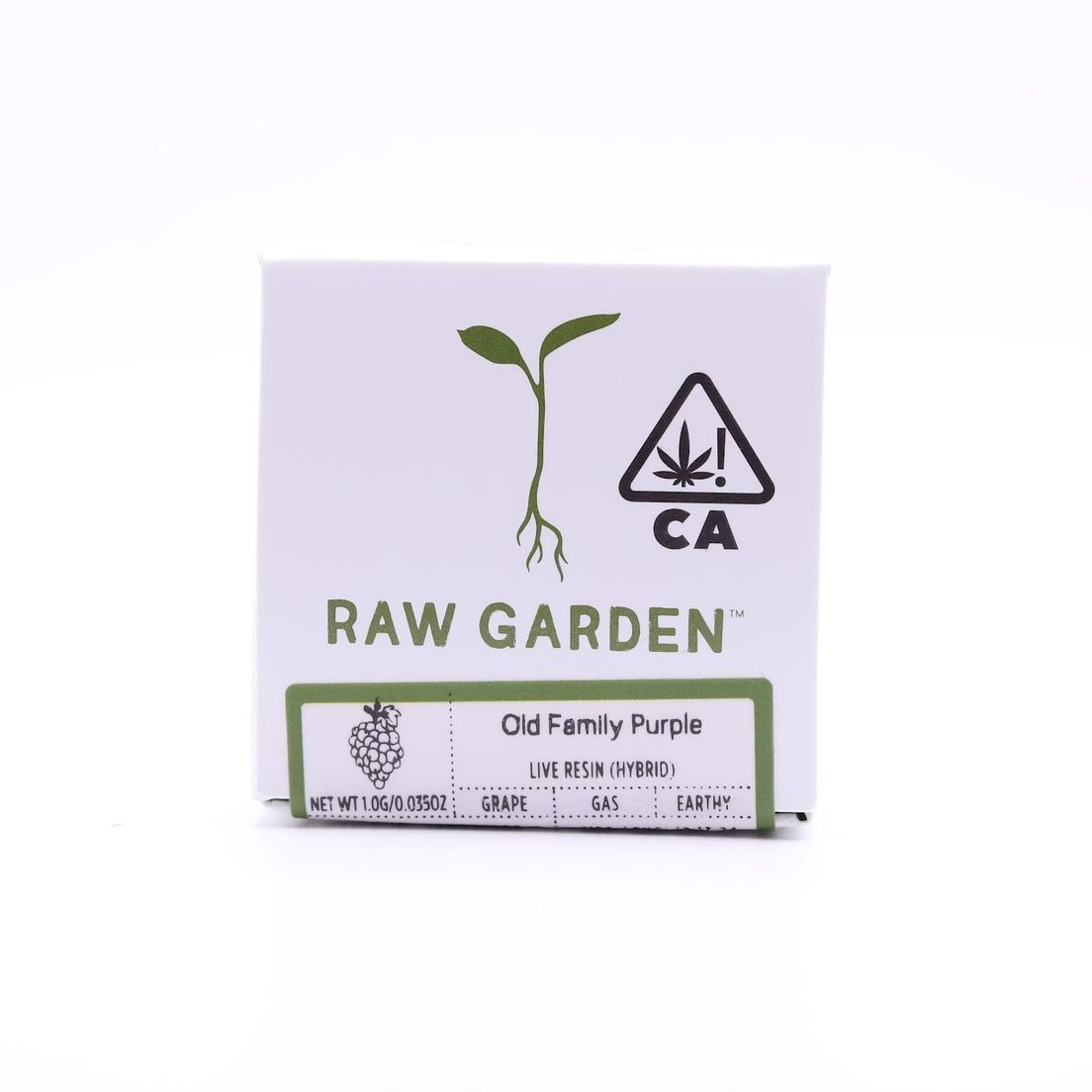 Raw Garden- OLD FAMILY PURPLE 1G LIVE RESIN