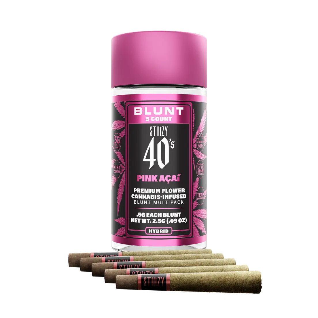.5G 40S MINI BLUNTS - PINK ACAI 2.50 g