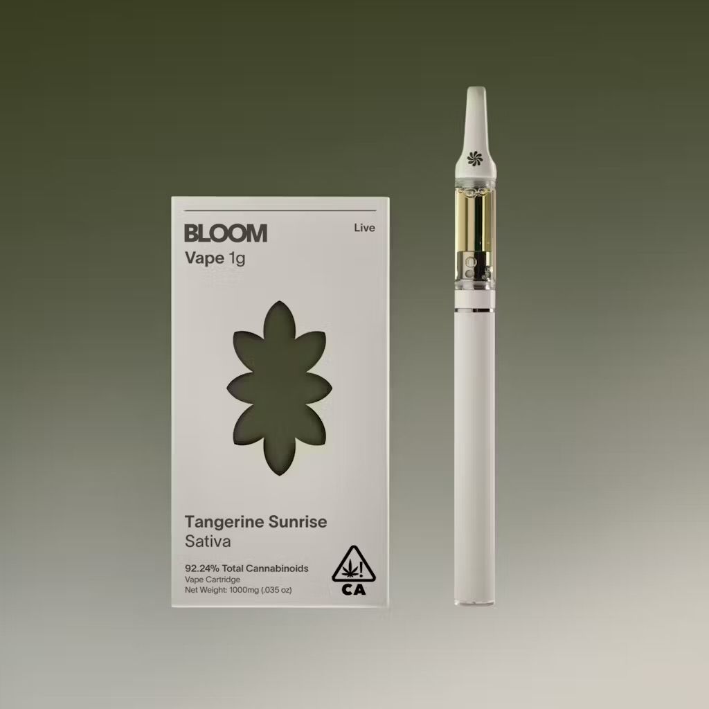 BLOOM - Live Vape 1000mg | Tangerine Sunrise 1g