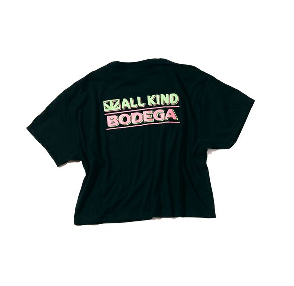 All Kind Bodega Crop Top (Black) XL