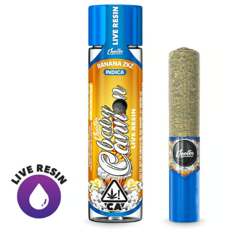 Baby Cannon Banana ZKZ Live Resin Infused Pre-Roll