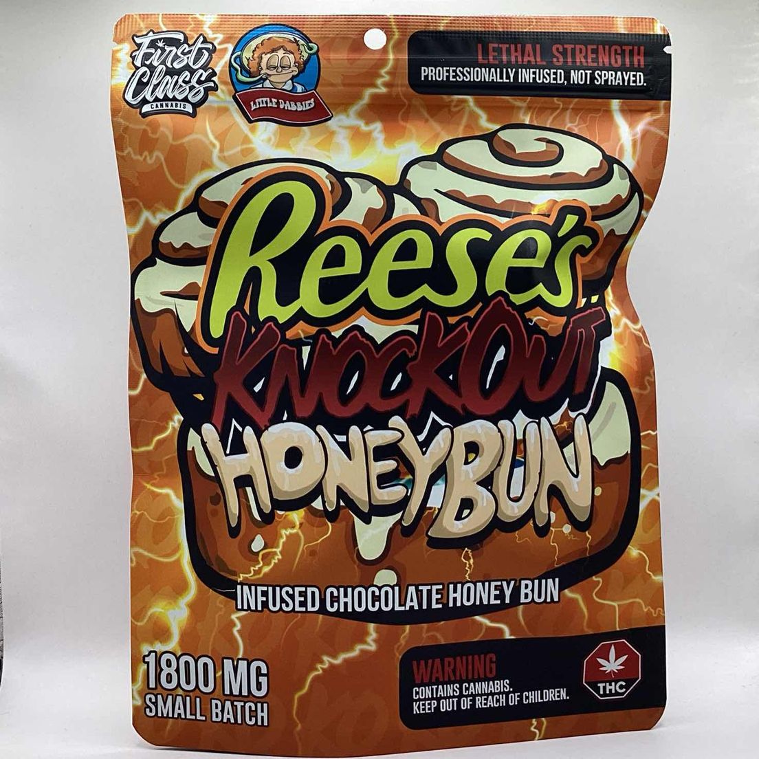 Knockout - Edibles - Reese Honey Buns - 1800MG