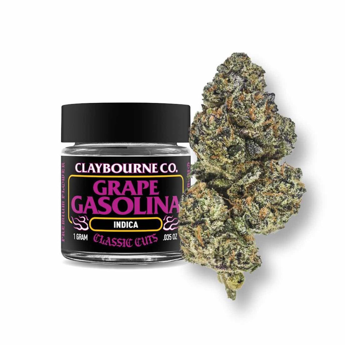 Claybourne Co. - Grape Gasolina 3.5g