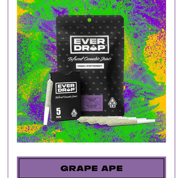 Everdrop Infused Preroll - Grape Ape Indica