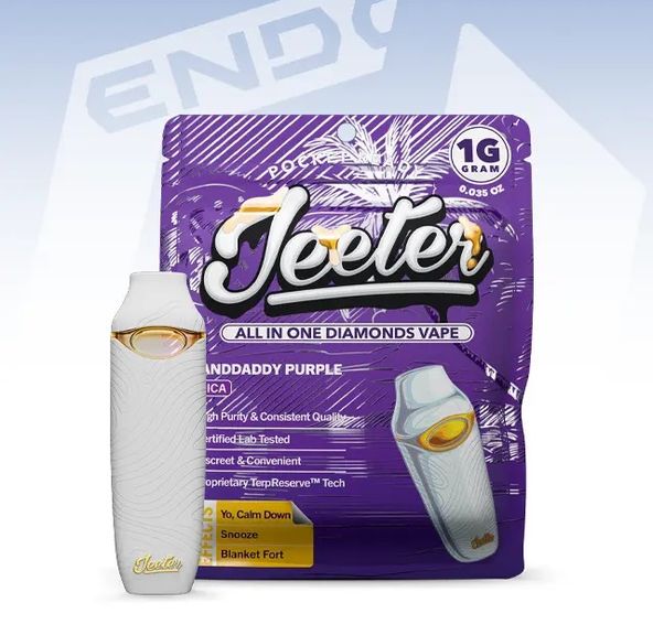 Jeeter- Granddaddy Purp Liquid Diamond AIO 1g (I)
