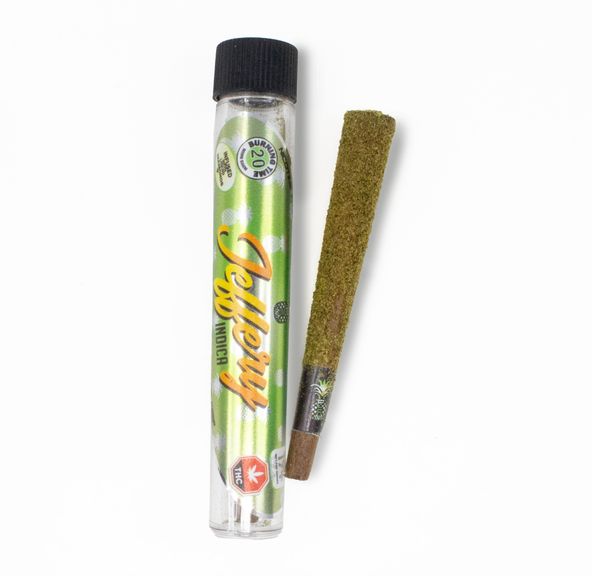 1 x 0.5G Single Baby Jeffery - Girl Scout Cookies Indica Pre-Rolled Hemp Blunt by PEX / PEM