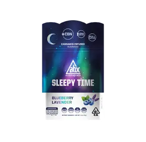 ABX Sleepy Time Gummies - 5THC:2.5CBN Blueberry Lavender