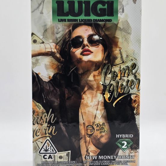 Luigi - Disposable - New Honey Money - 2G at Goodies | Sweede