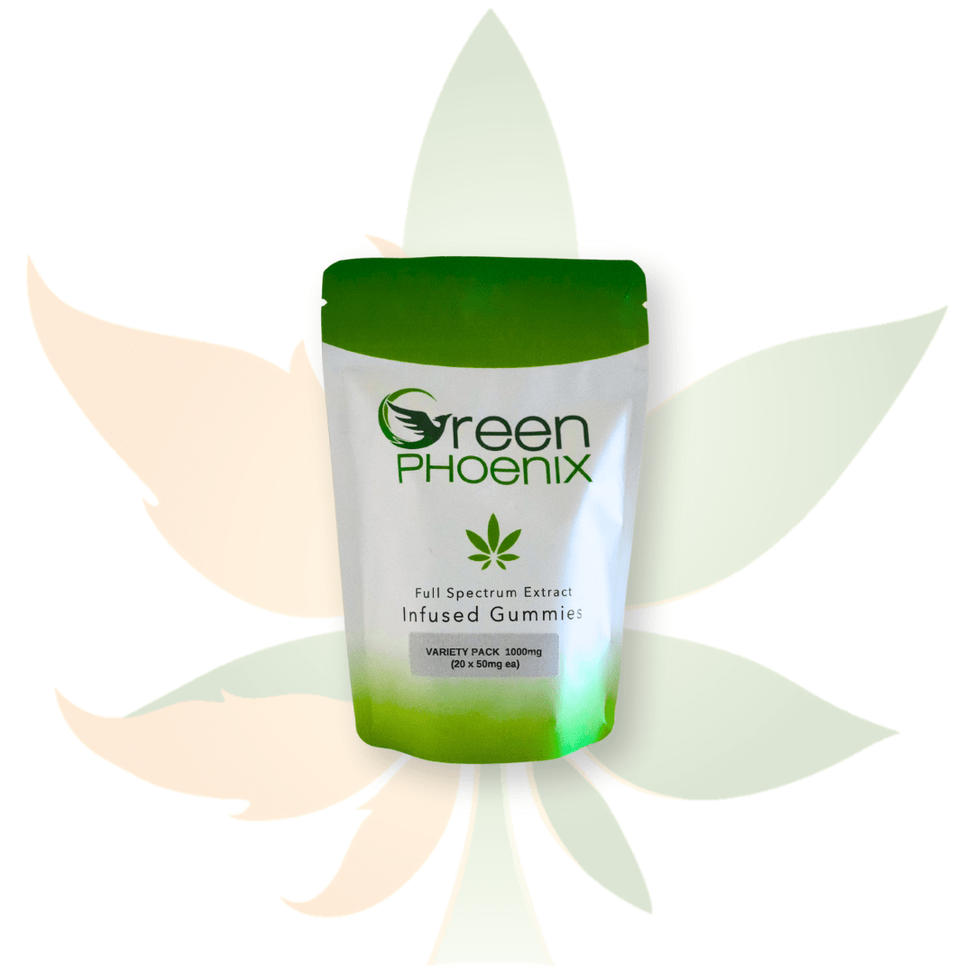 Green Phoenix - 1000mg THC (variety pack)
