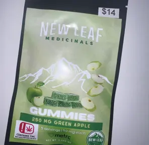 250mg Green Apple Gummies