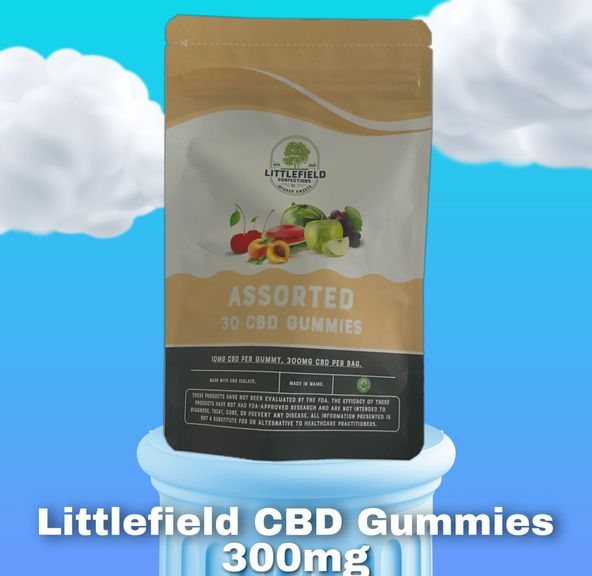 Littlefield Confections CBD Gummies - Assorted - 300mg
