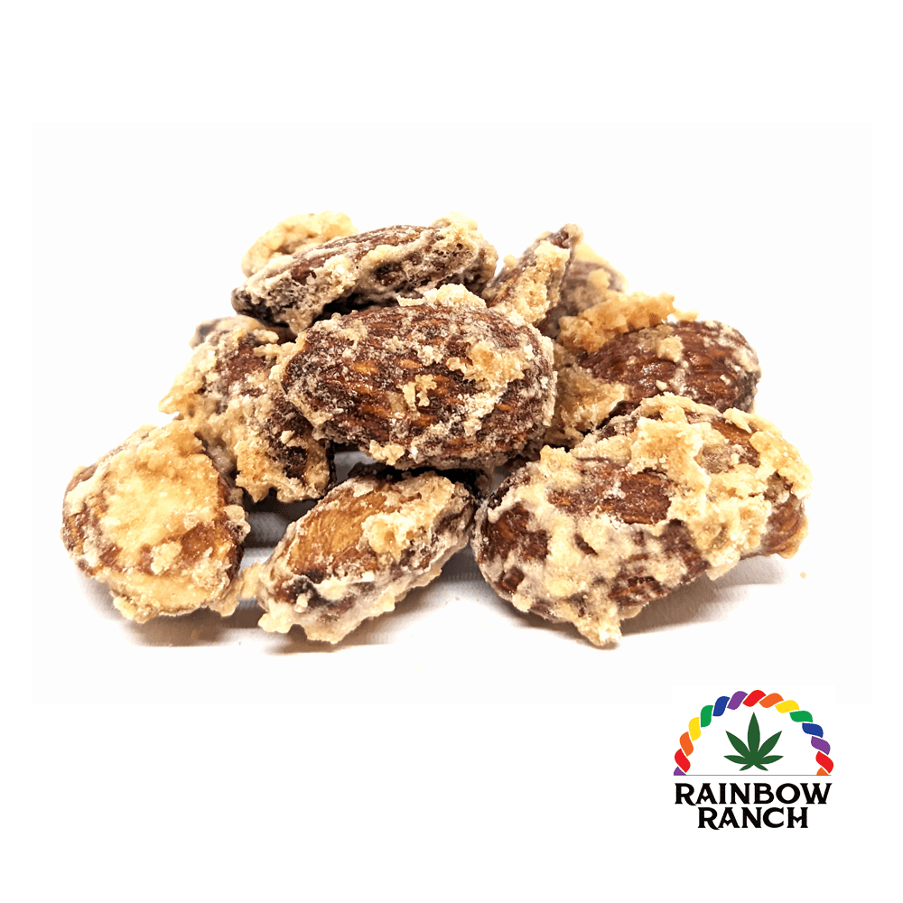 Coconut Candied Almonds - 100mg total - Full Spectrum