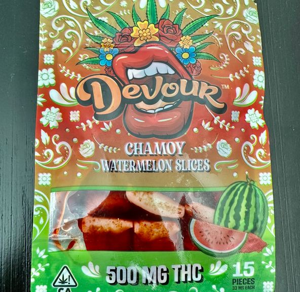 Devour Gummies - Slices Chamoy Watermelon