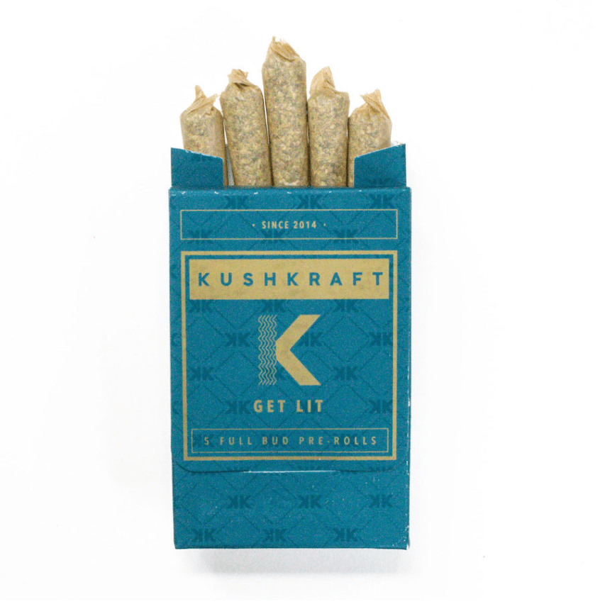 Gasoline Soda Hybrid 5 x 0.6g Pre-Rolls by KushKraft