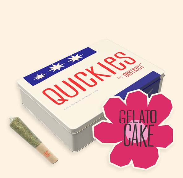 Prerolls- 5pk Gelato Cake 1.75g
