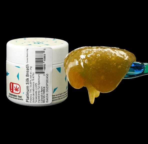 SUNDAY EXTRACTS PLATINUM SILK BREATH CURED RESIN BALLER JAR 14G