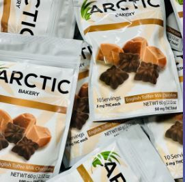 AB English Toffee Milk Choclate 10pk 100mg