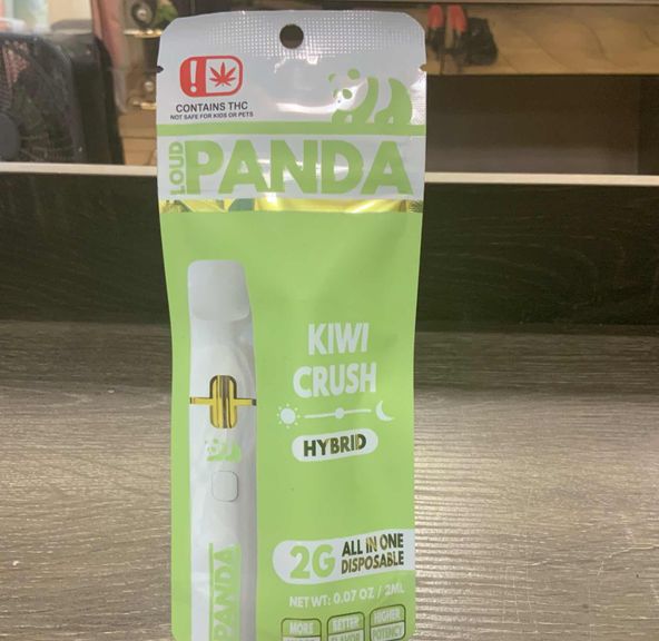Kiwi Crush Loud Panda 2g Disposable