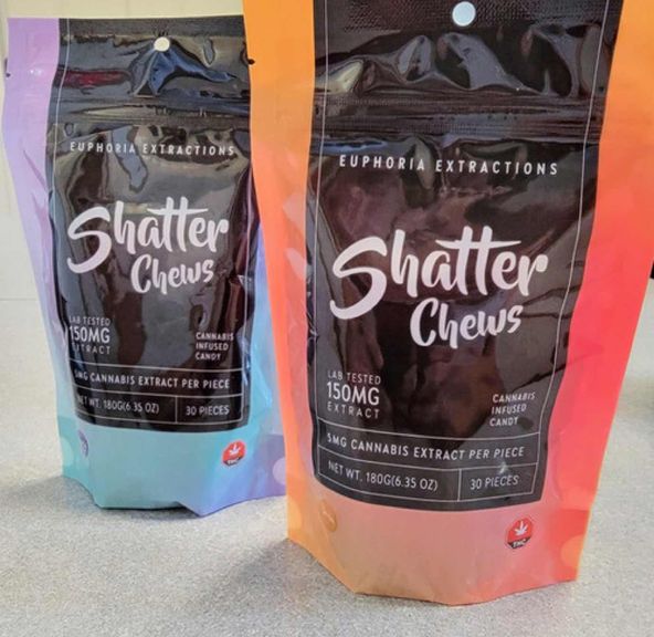 Euphoria Shatter Chews 150mg $16