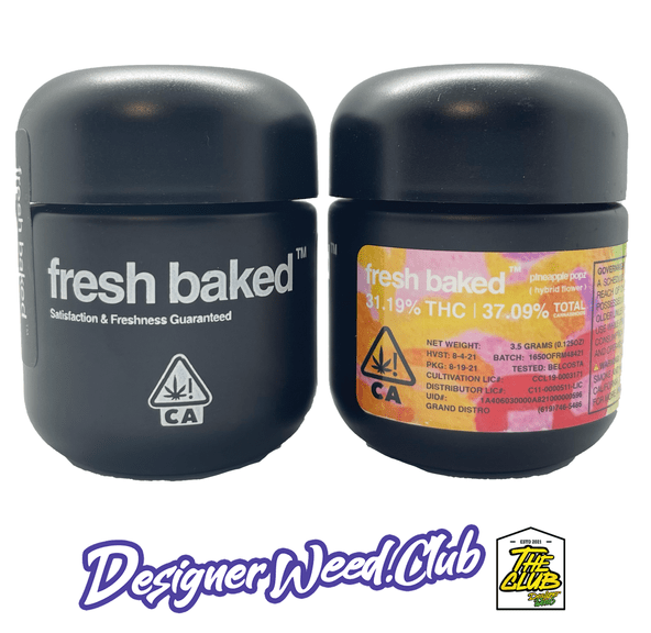 Pineapple Pops 3.5g from Fresh Baked Flower **Premium New Flavor**Highly Recommended**