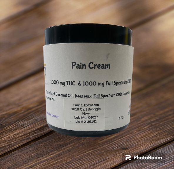 2000mg 50:50 THC/CBD Pain Cream