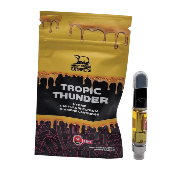Tropic Thunder 1G Liquid Diamond Cartridge by Honey Badger