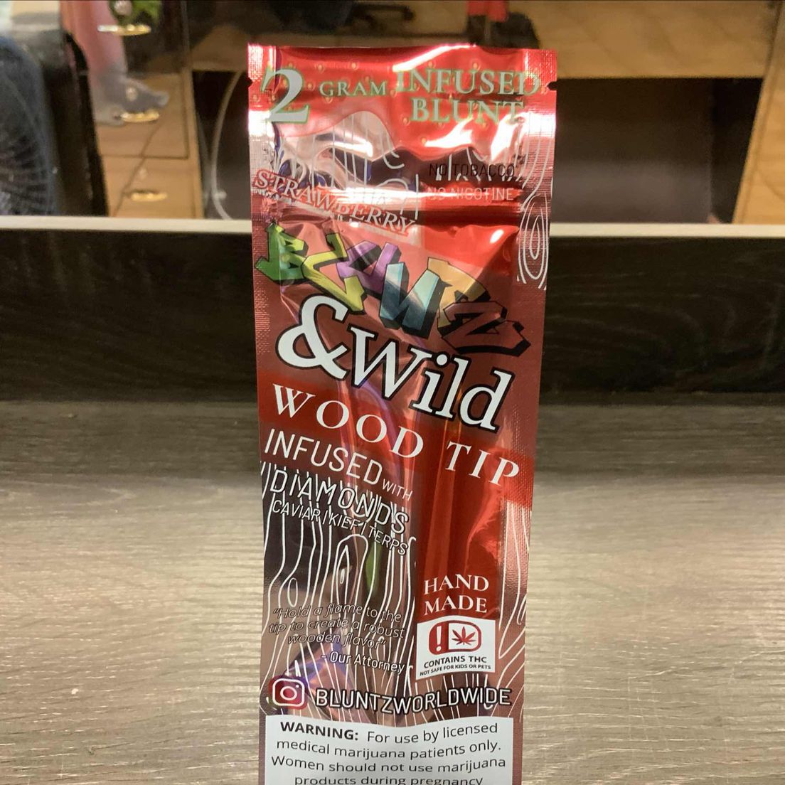 Bluntz & Wild Strawberry Rex Remedies 2g