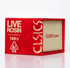 CLSICS Tier 3 Live Rosin Deep Purple 1g