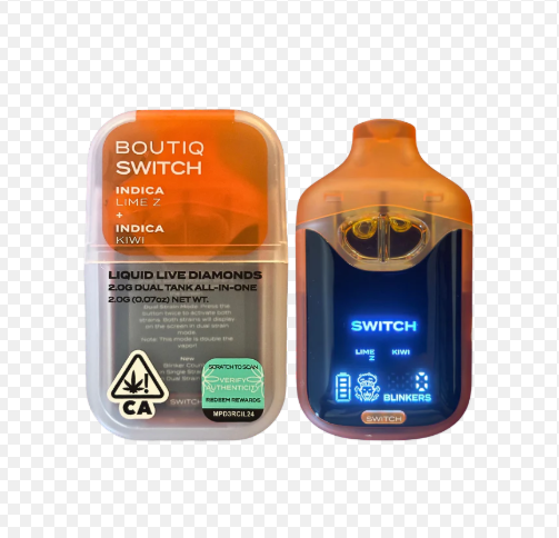 Boutiq Dual Pack AIO Vape Lime-Z x Kiwi 1g