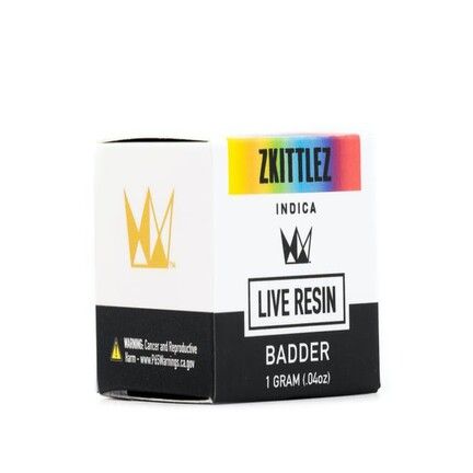 Zkittlez Live Resin Badder