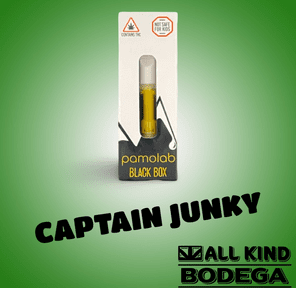 Captain Junky 1g Cured Resin Vape Cart (@Pamolab)