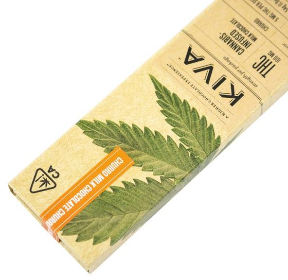Kiva - Churro Milk Chocolate bar 100mg