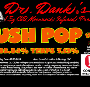 DR DANKS PUSH POP INFUSED PRE ROLL 1.5G