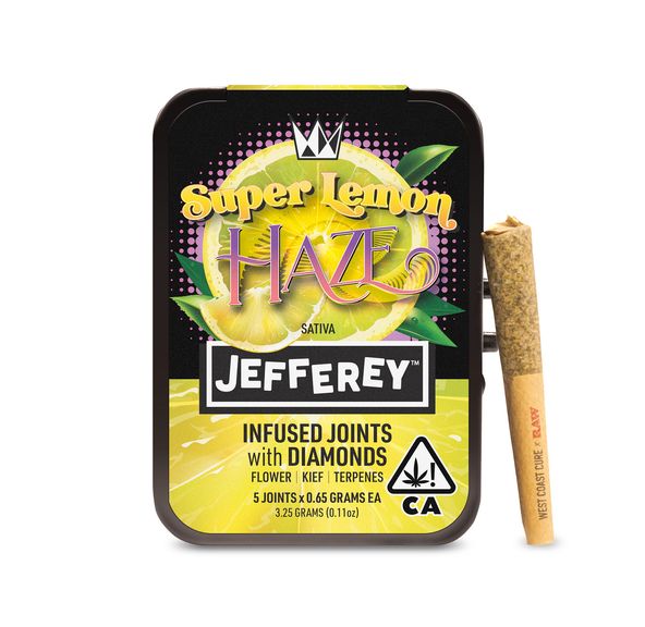 Super Lemon Haze - Jefferey Infused Joint .65g 5 Pack