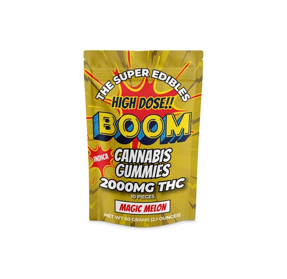 BOOM MAGIC MELON GUMMIES 2000MG