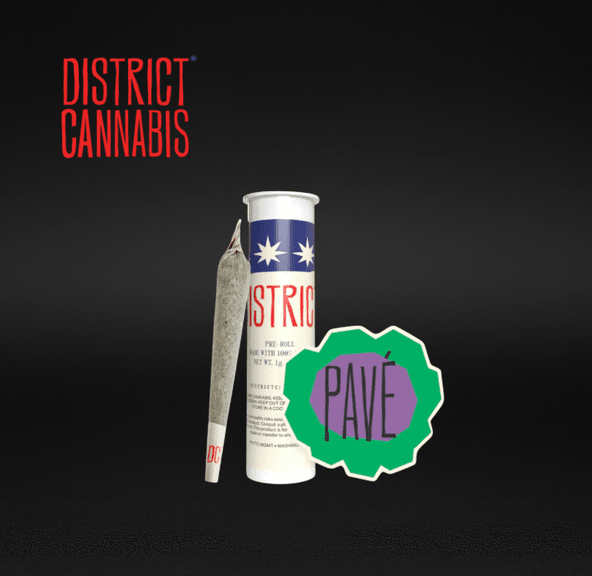 District Cannabis | Pavé Pre-Roll | 1g | Hybrid