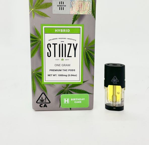 1g Birthday Cake (Hybrid) Pod - Stiiizy + 1g House Pick Preroll