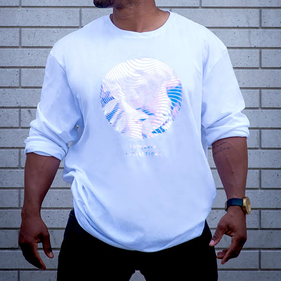 EE Swag White Long-sleeve shirt