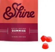 &Shine Brand SATIVA Gummies - 100mg (Fruit Punch)