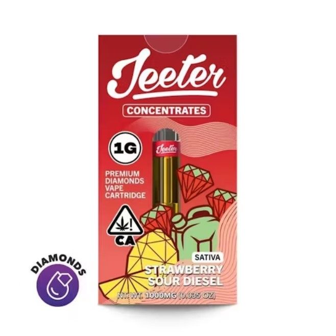 Concentrates Diamonds Vape Cartridge - Strawberry Sour Diesel