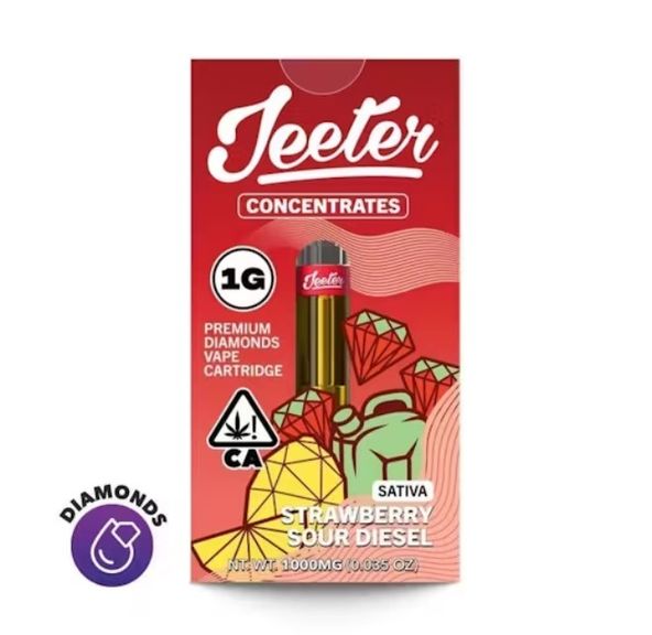 Concentrates Diamonds Vape Cartridge - Strawberry Sour Diesel