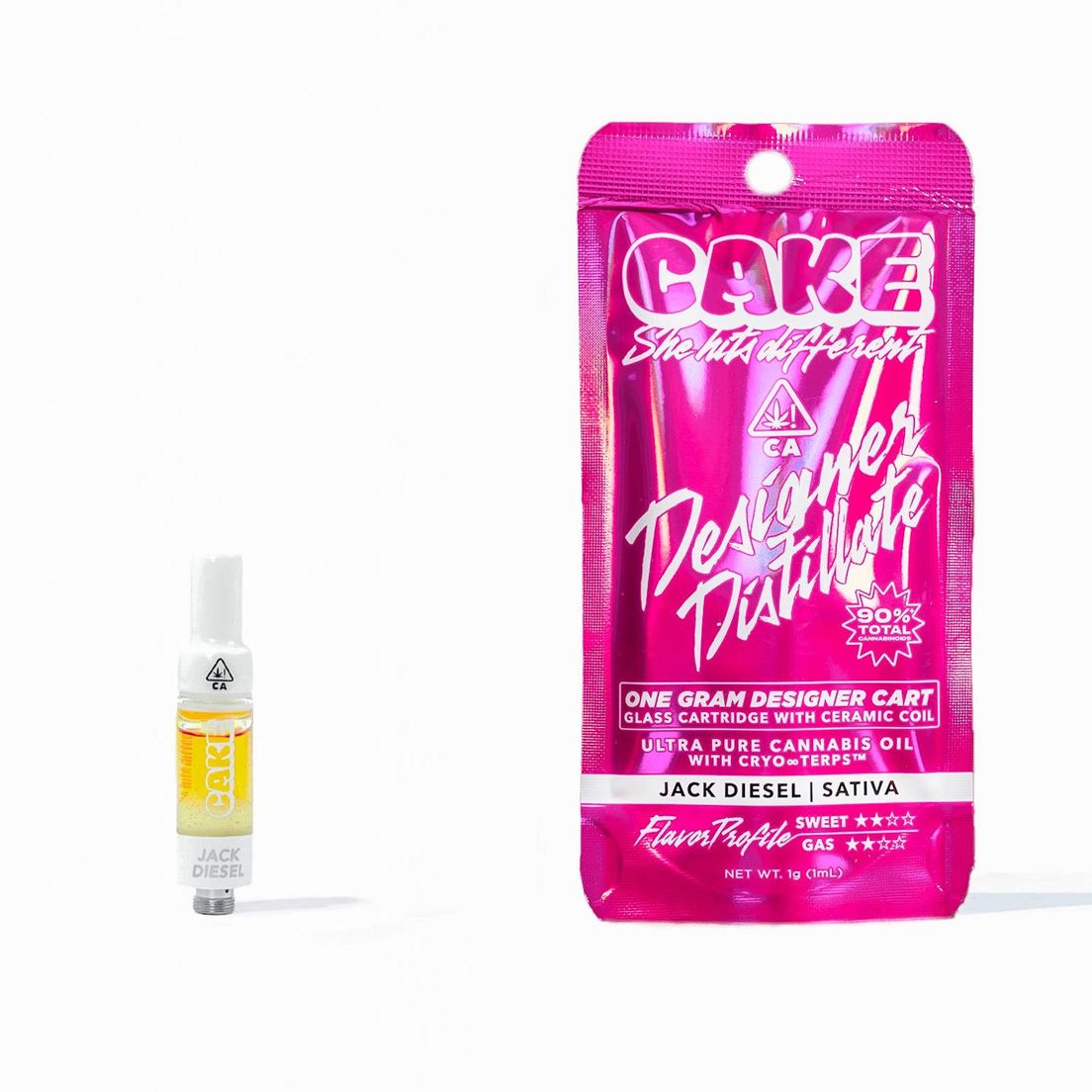 Cake Cartridge Jack Diesel 1g