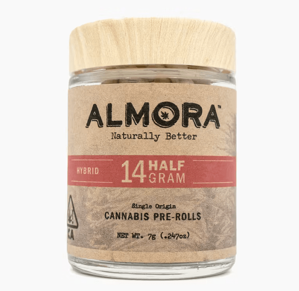 Almora Farm Pre-roll 14pk Wedding Cake 7g