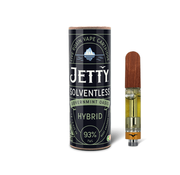 Jetty Solventless Cartridge Governmint Oasis 1g