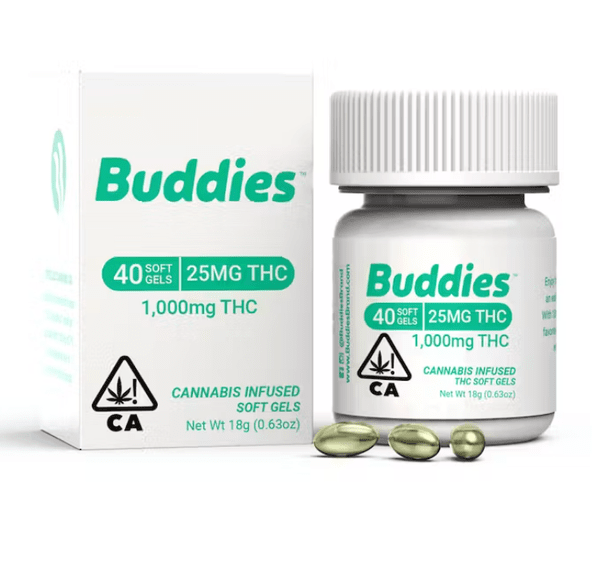 BUDDIES CAPSULES- 25MG (40PC)