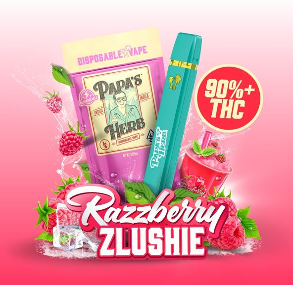 Papa's Herb - 1g Disposable (Razzberry Zlushie)