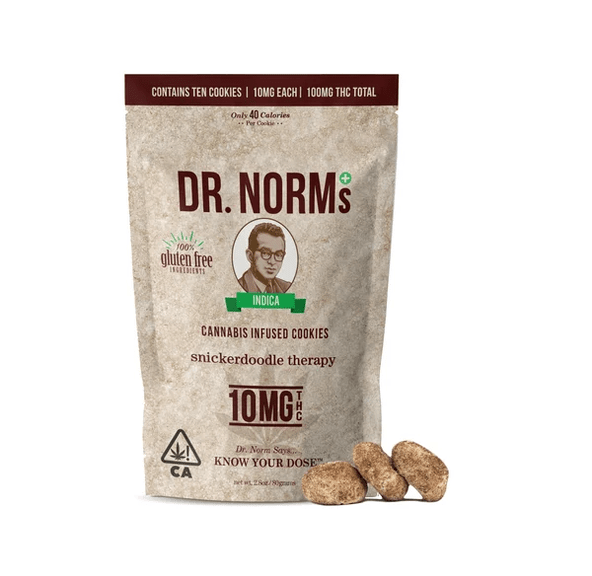 Dr. Norm's - Gluten Free Snickerdoodle Cookies Bag 100mg