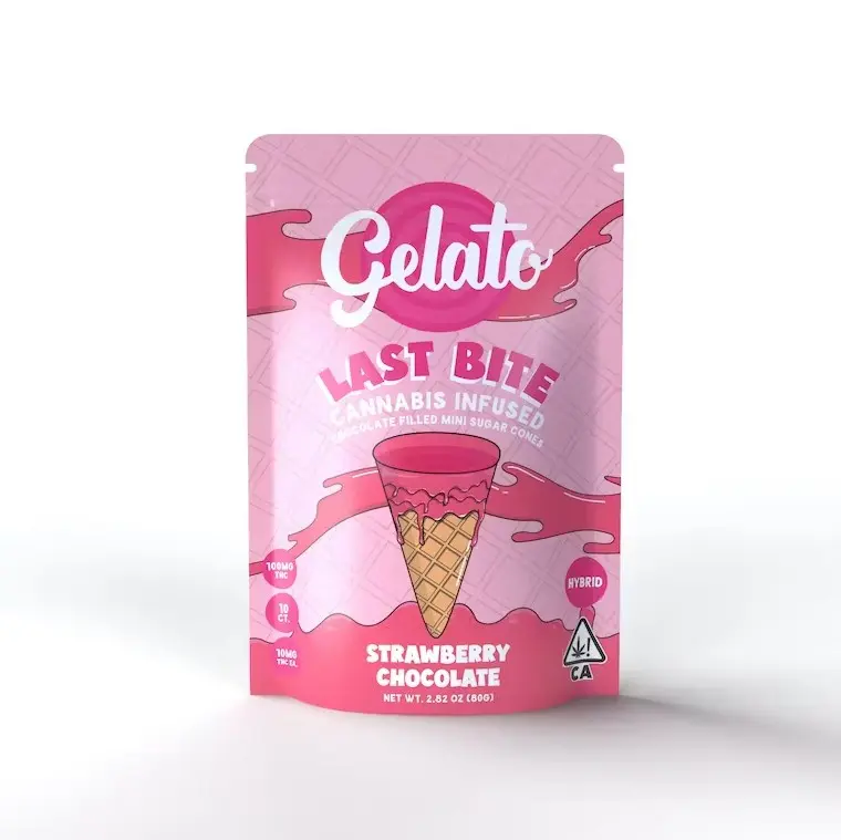Gelato Last Bite Strawberry Chocolate 100mg